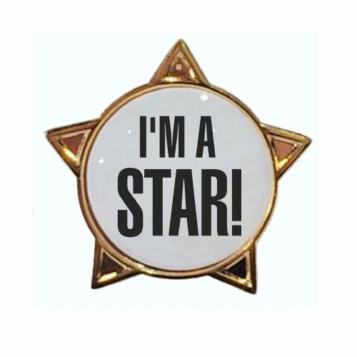 I'M A STAR! star badge